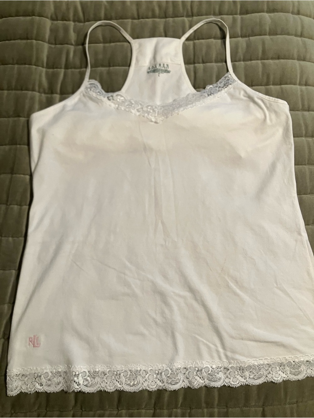 Lauren Ralph Lauren Lace-Trim Camisole Top